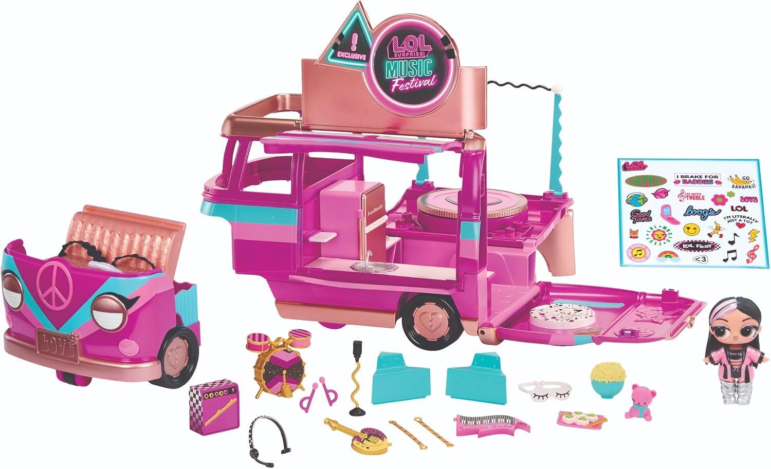 L.O.L. Surprise Music Festival Tour Bus