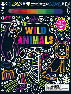 Neon Doodles - Wild Animals