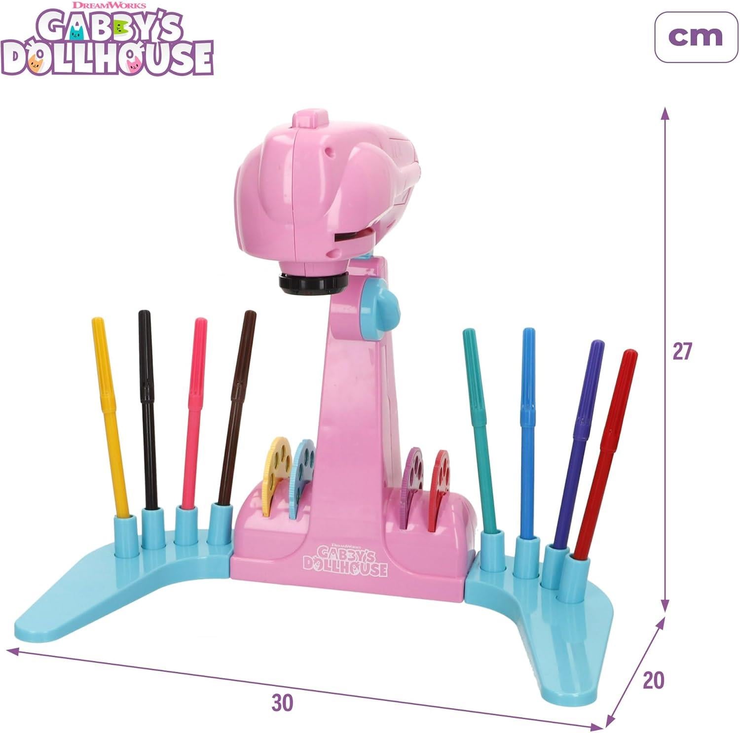 Gabby's Dollhouse Projector Drawing School