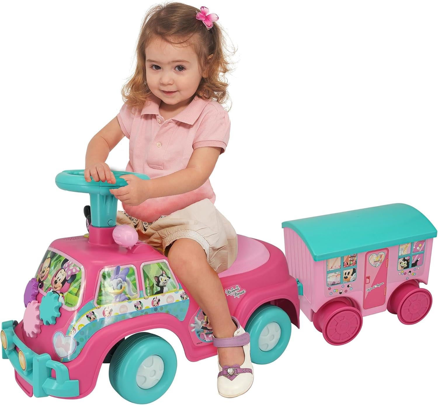 Disney Minnie's Lights 'n' Sounds Van with Camper Trailer