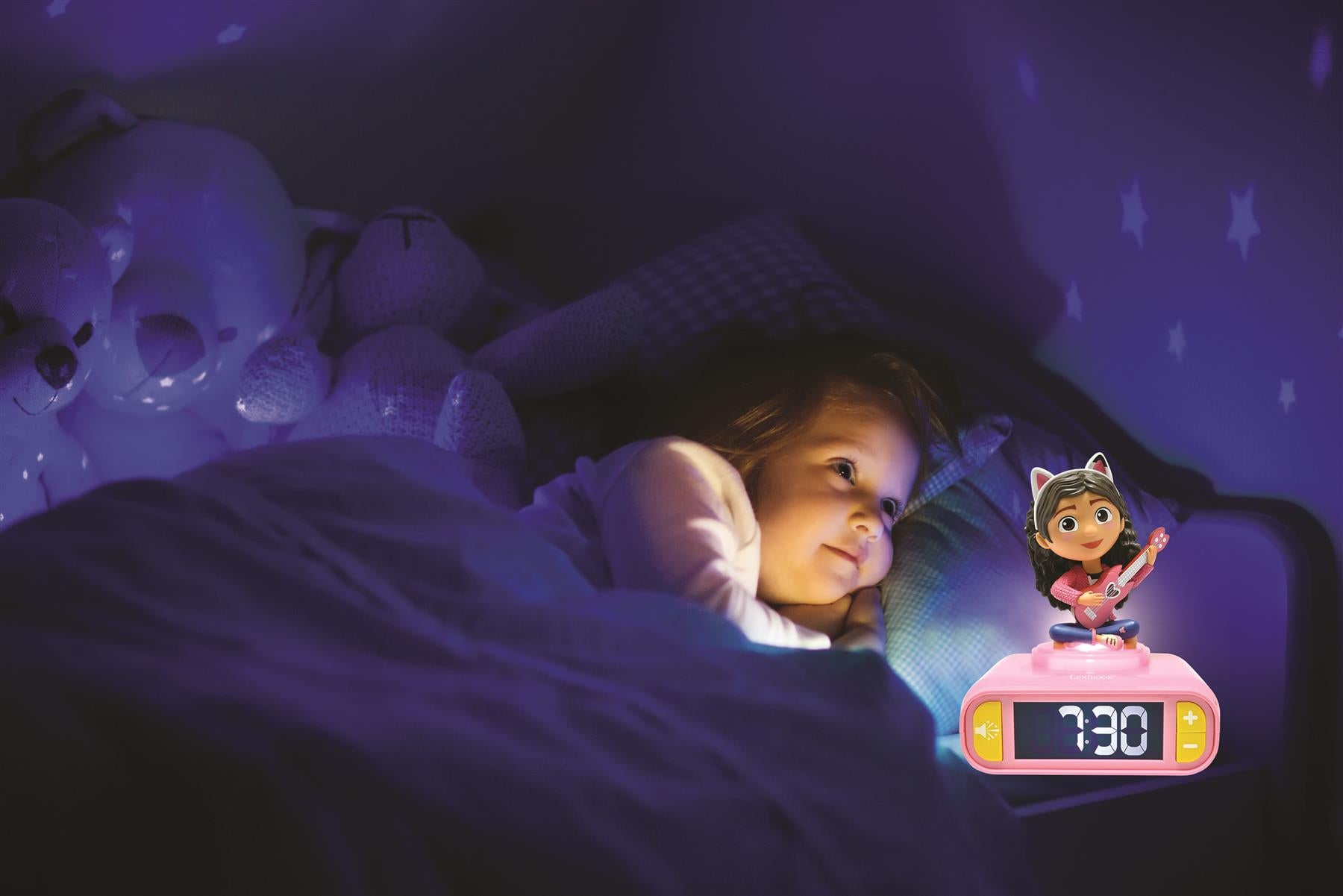 Gabby’s Dollhouse Night Light Alarm Clock