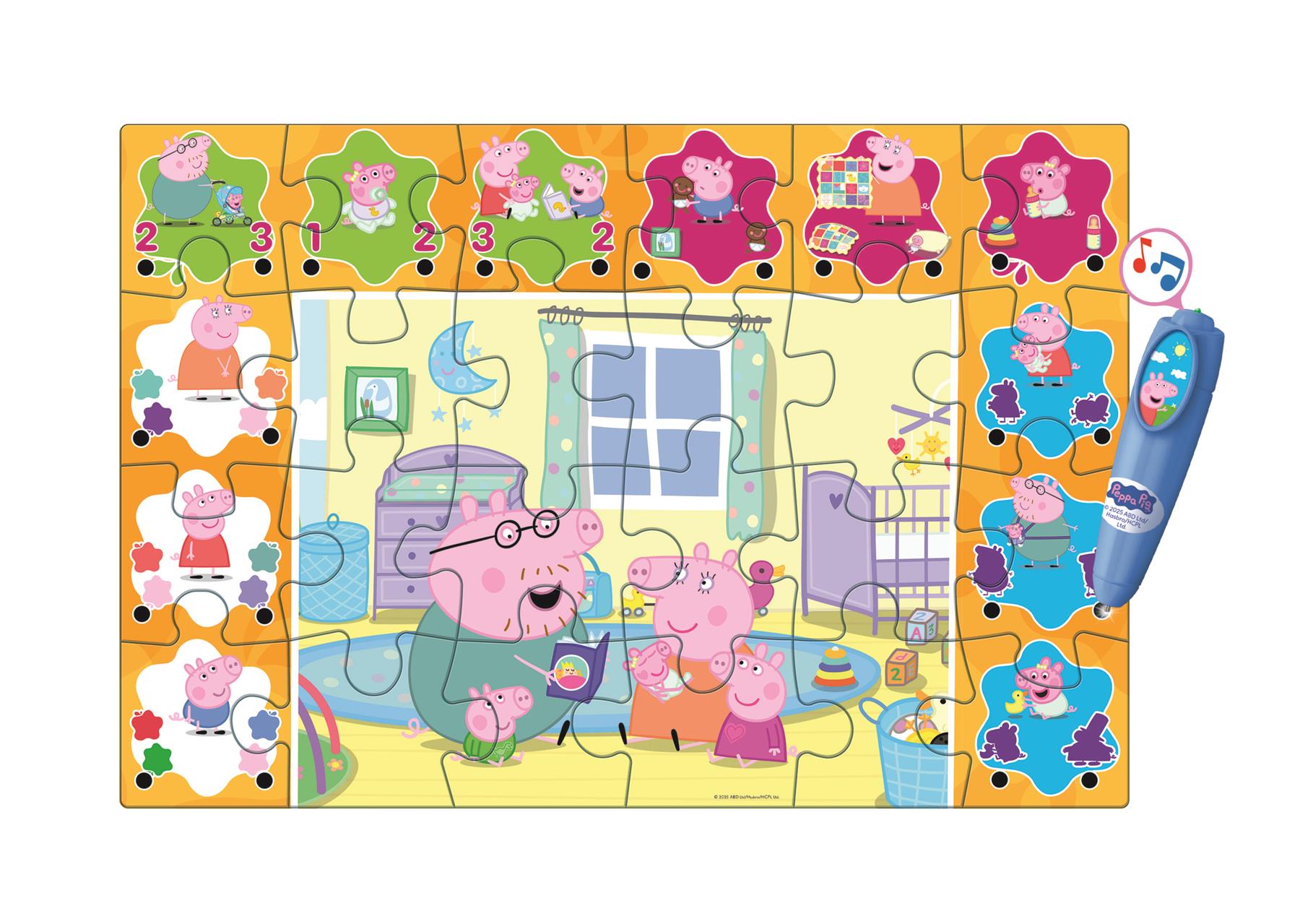 Clementoni Peppa Pig Interactive Floor Puzzle