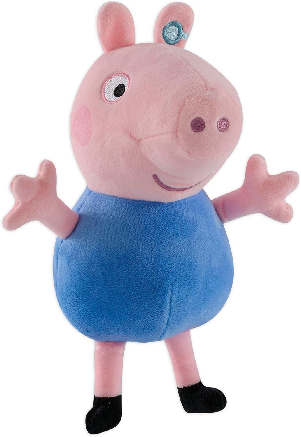 Peppa Pig Talking  Plush Doll with Sound Effects - George