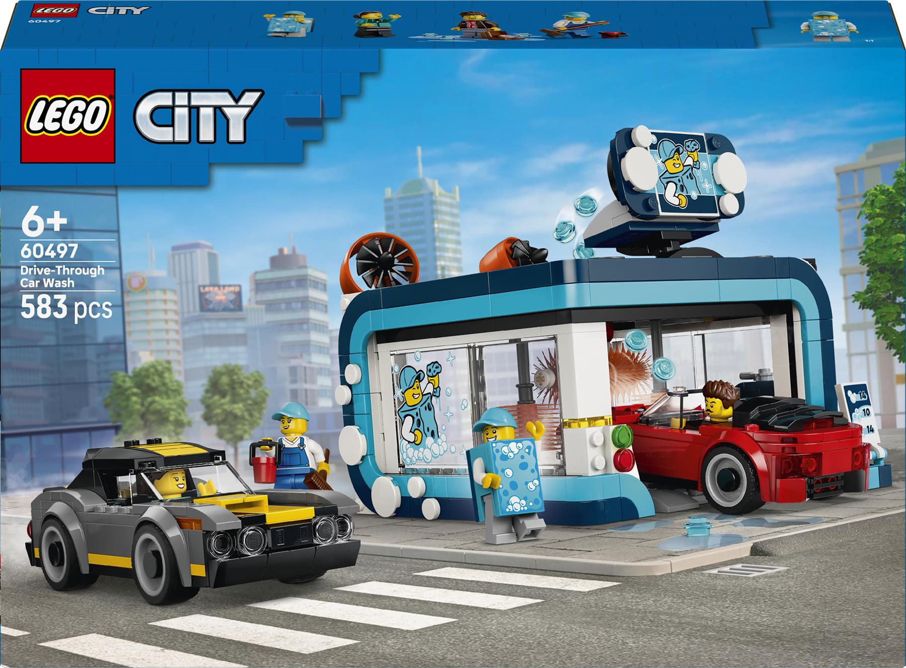 LEGO City Drive-Through Car Wash 60497