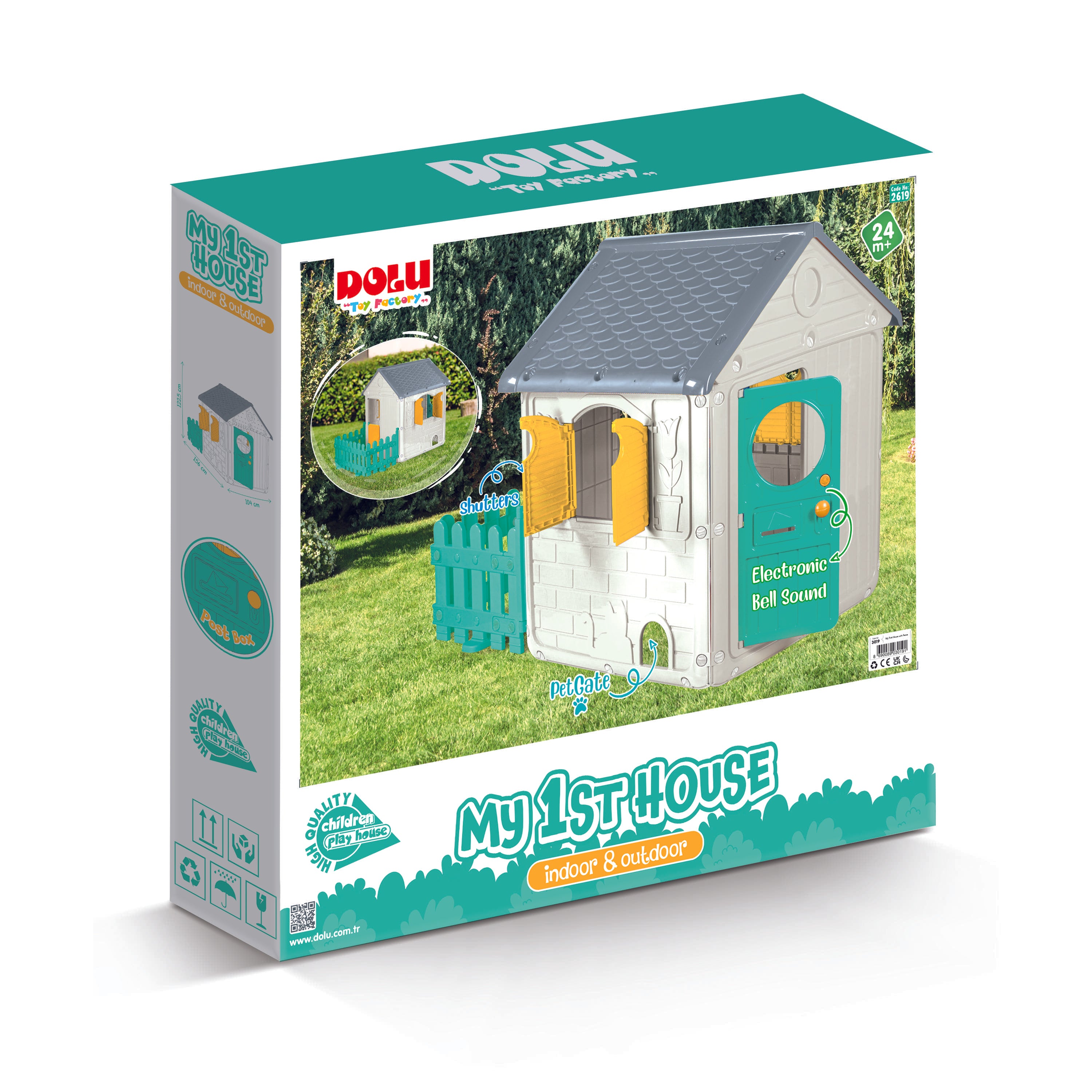 Dolu My First House with Fence