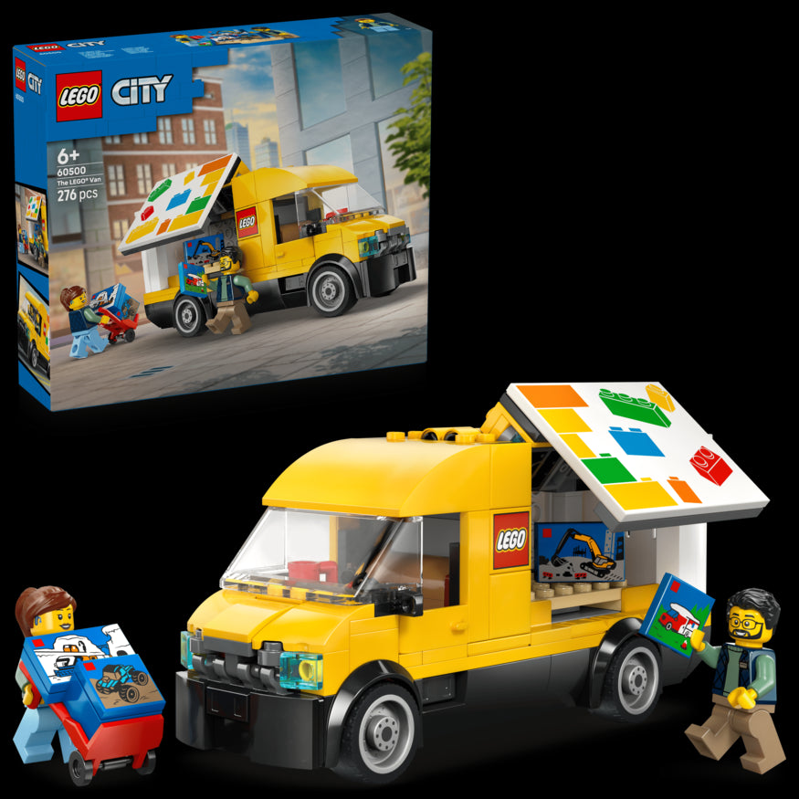 LEGO City: The LEGO Van Toy with 2 Minifigures 60500