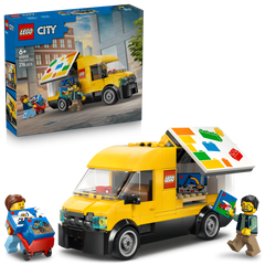 LEGO City: The LEGO Van Toy with 2 Minifigures 60500
