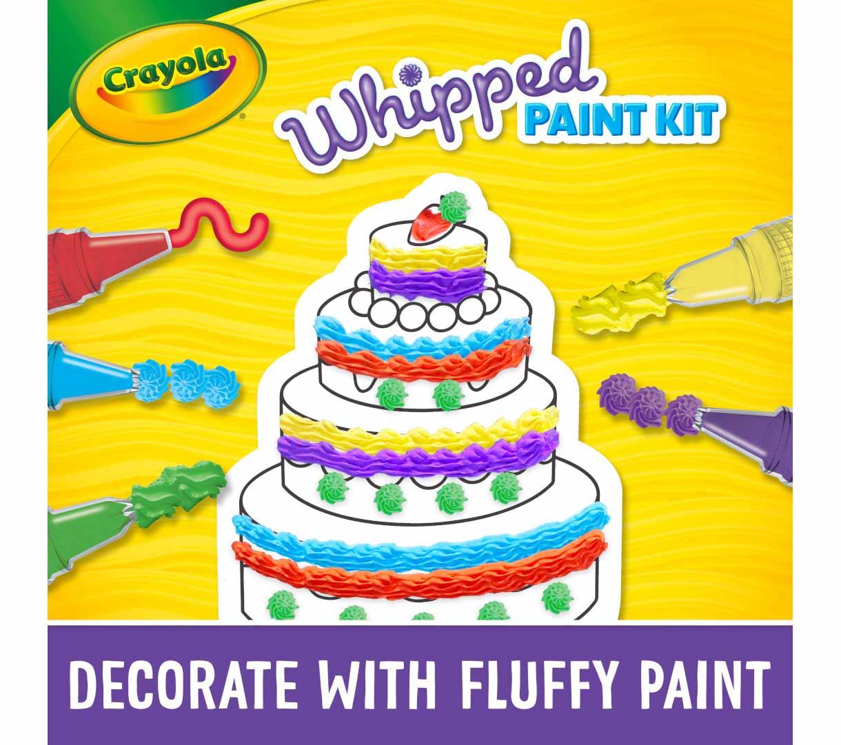 Crayola Whipped Paint Kit