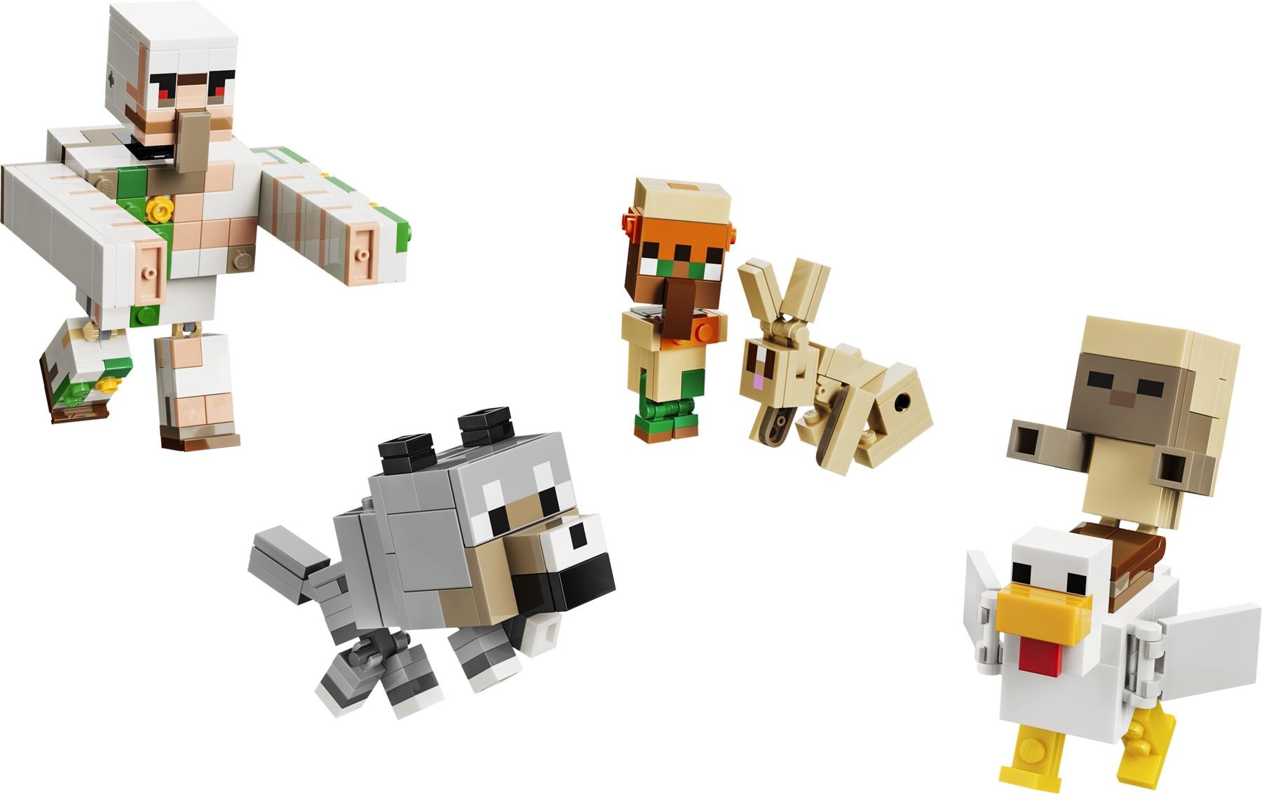 LEGO Minecraft Chicken Jockey Desert Attack 21592