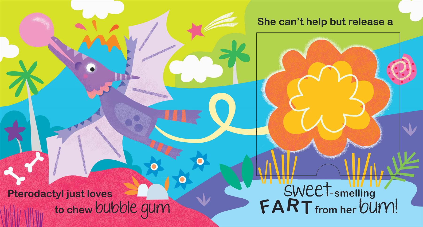 Scratch 'n Sniff Fart Book - Dino Farts