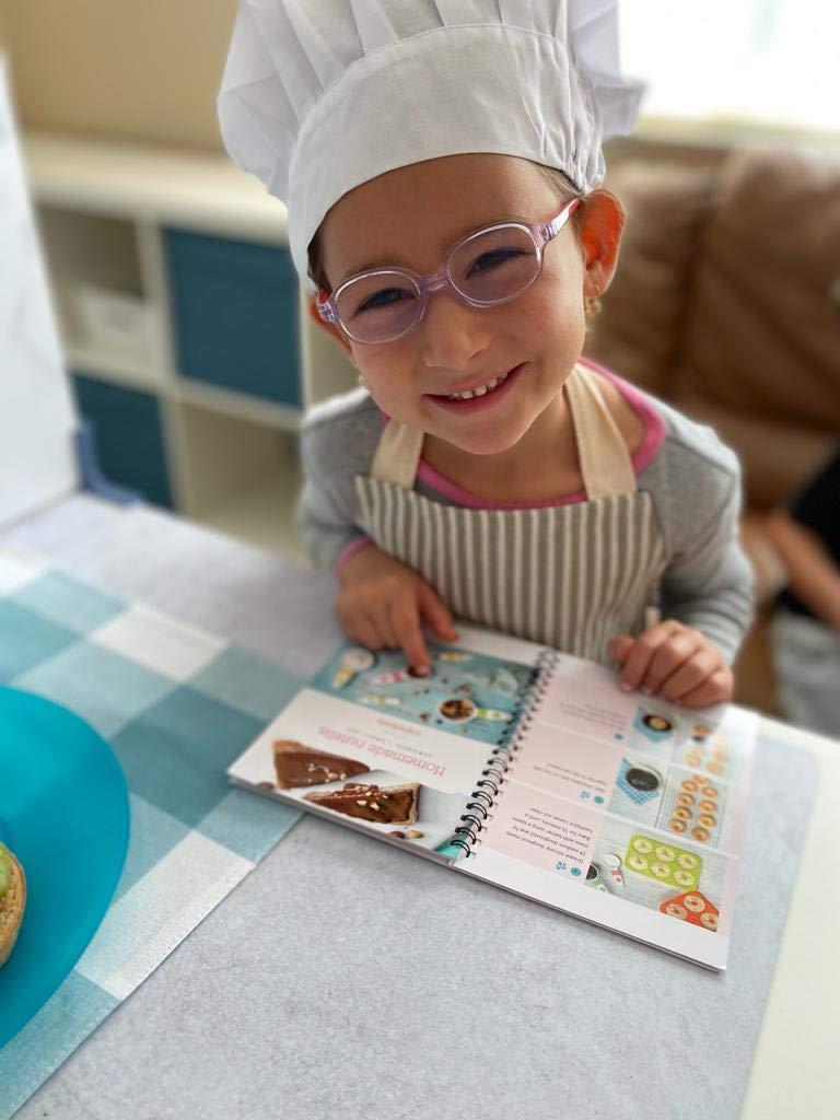 Tovla Jr. My First Cookbook, Apron & Hat Set