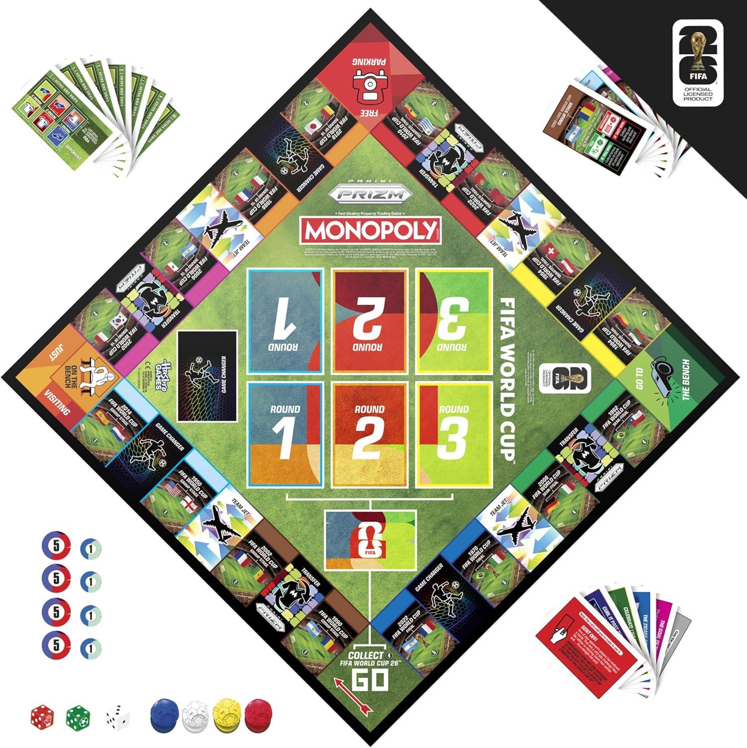 Monopoly Panini Prizm: FIFA World Cup Board Game