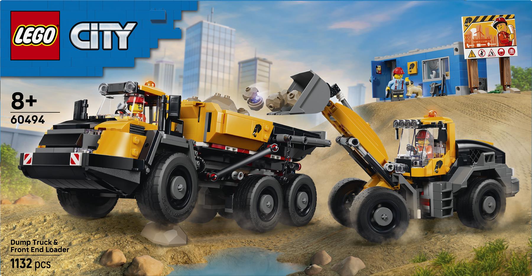 LEGO City Dump Truck & Front End Loader 60494