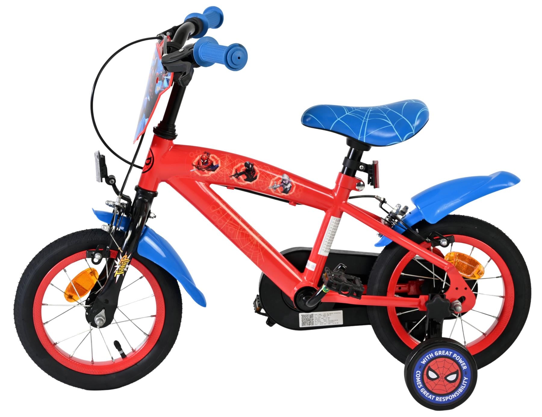 Spiderman Children's 12 Inch Bike