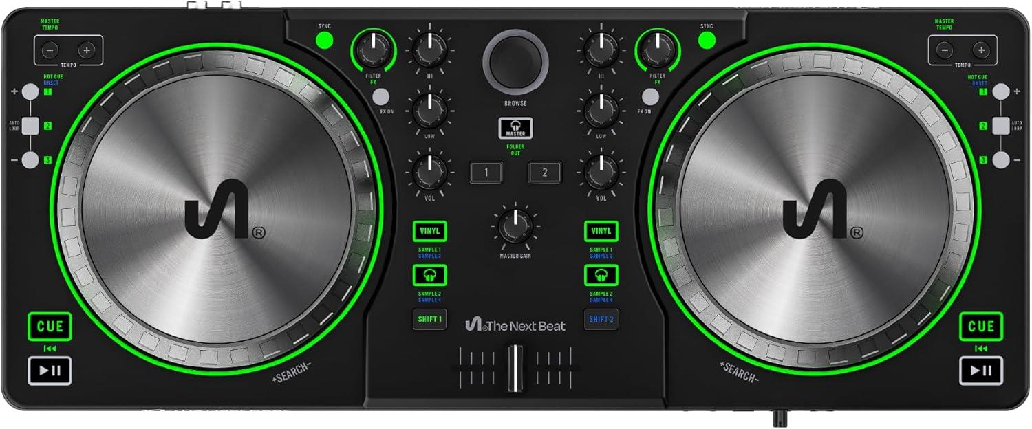 The Next Beat SX1 by Tiësto Portable DJ Decks