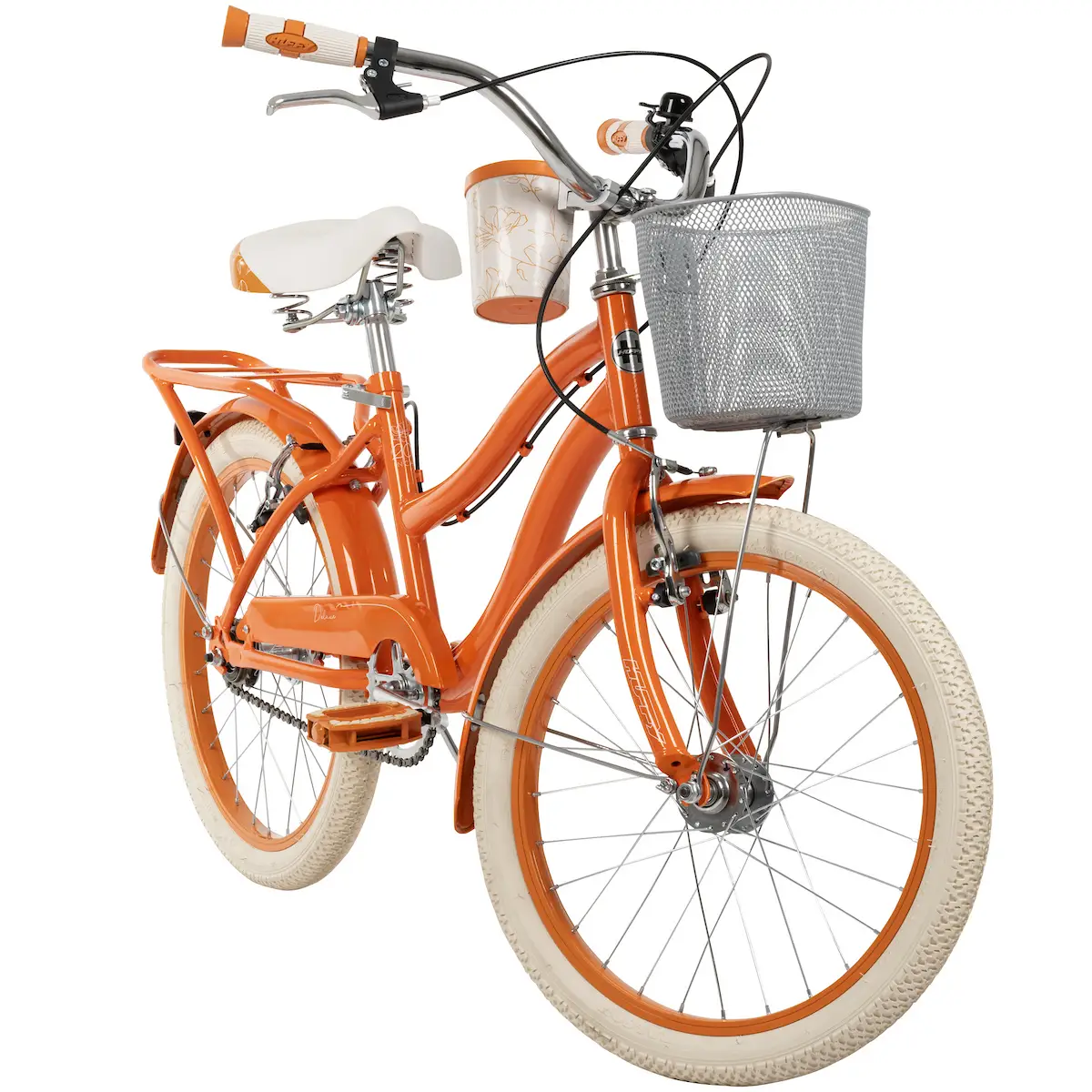 Huffy Deluxe 20 Inch Cruiser Bike - Orange