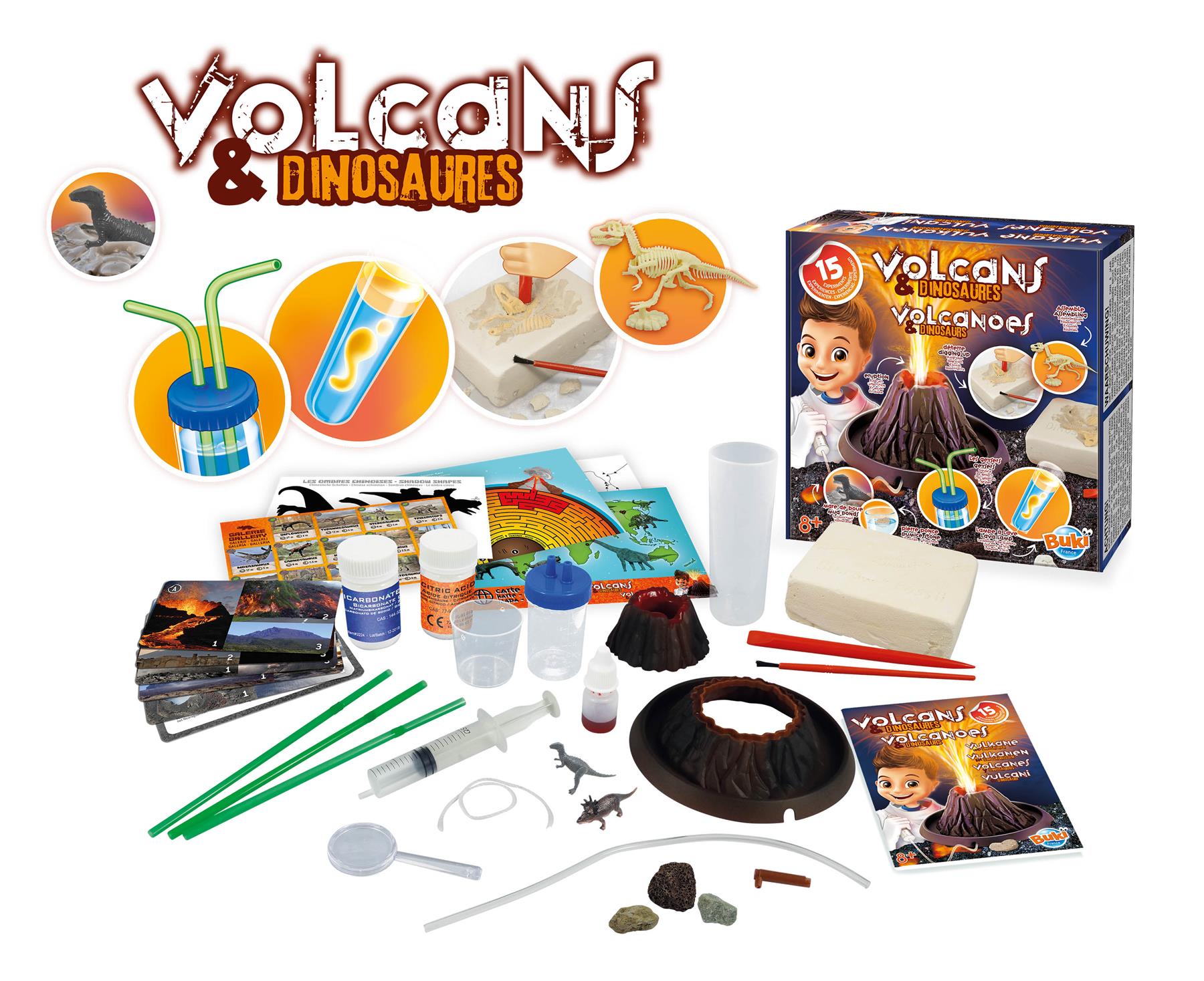 Buki France Volcanoes & Dinosaurs Kit