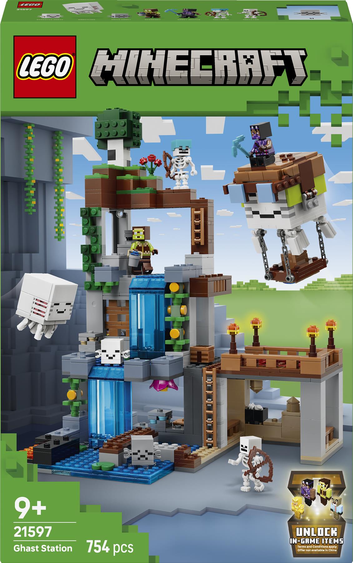 LEGO Minecraft Ghast Station 21597