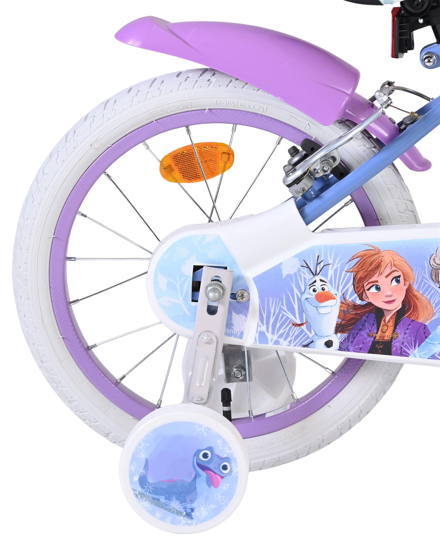 Disney Frozen 2  Two hand brakes 14 Inch Bike - Pink