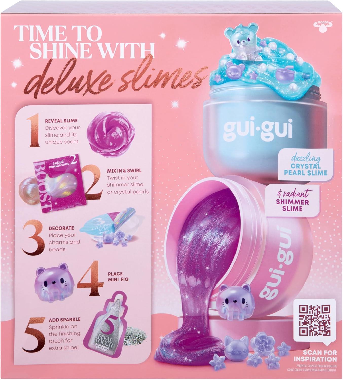 Gui Gui Shimmer Deluxe Duo Slime Pack
