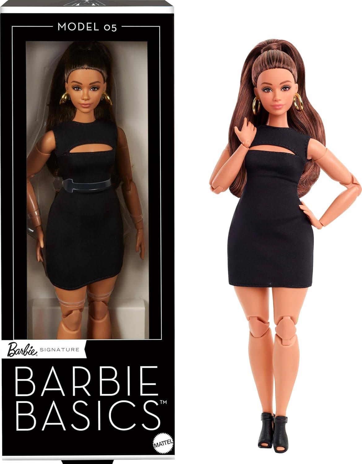Barbie Basics Model 05 Collector Fashion Doll with Brunette Hair