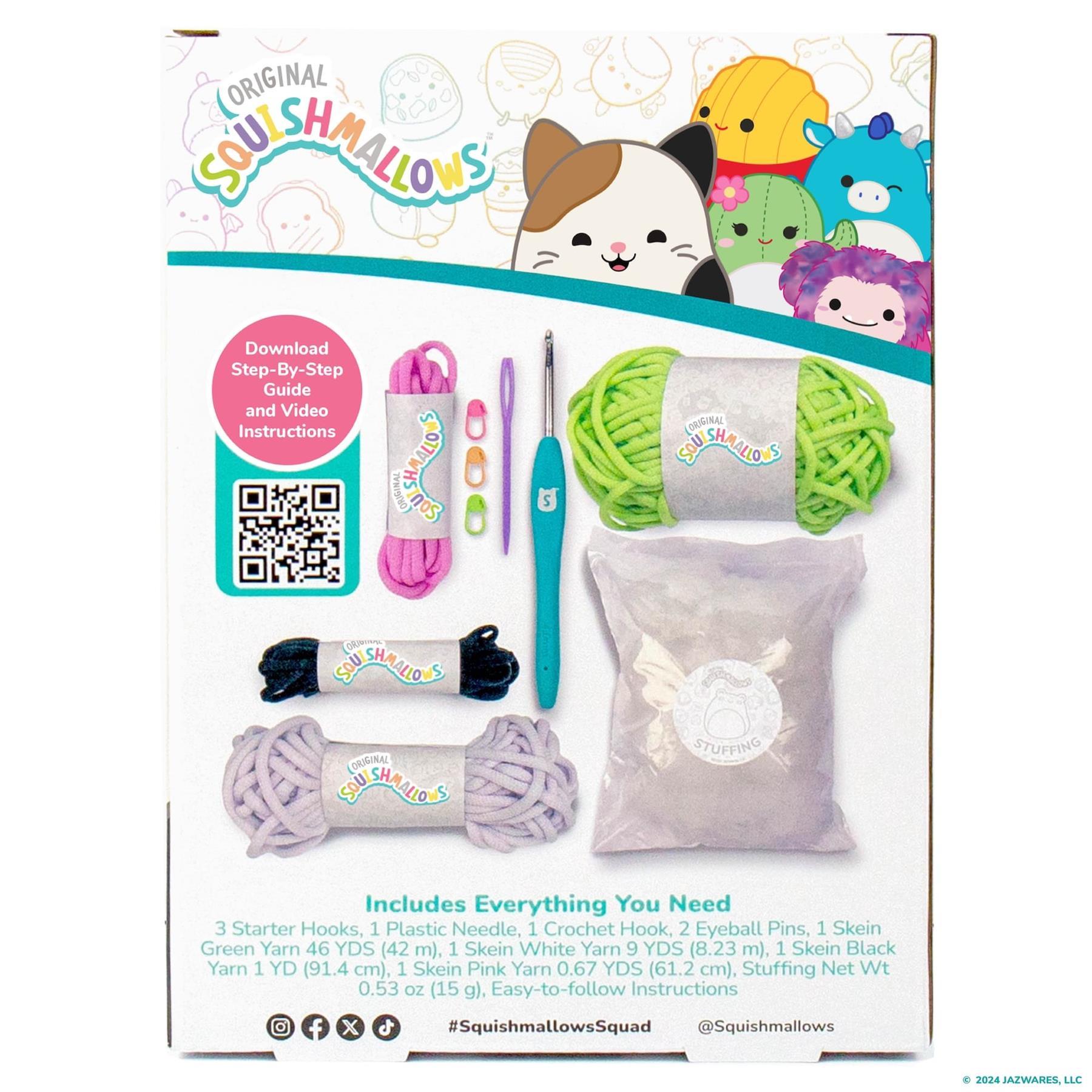 Original Squishmallows - Wendy the Frog Crochet Kit