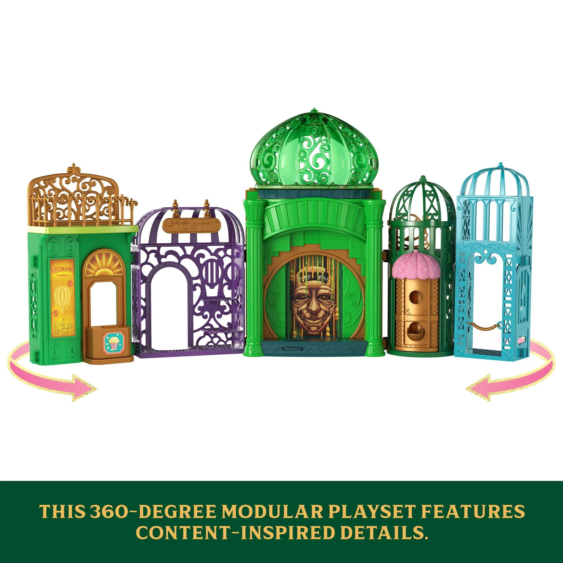 Wicked Emerald City Small Doll Playset