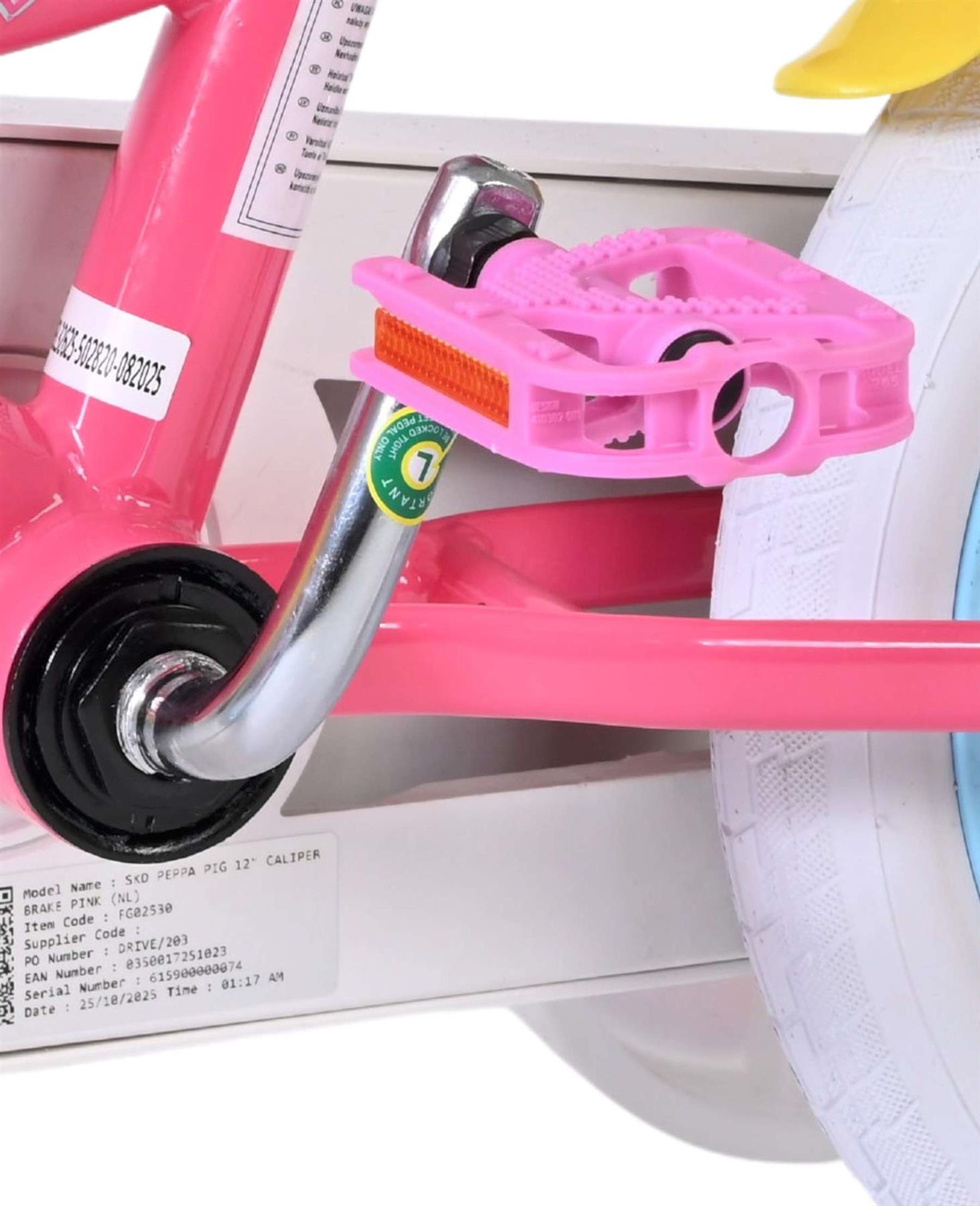 Peppa Pig 12 Inch Bike
