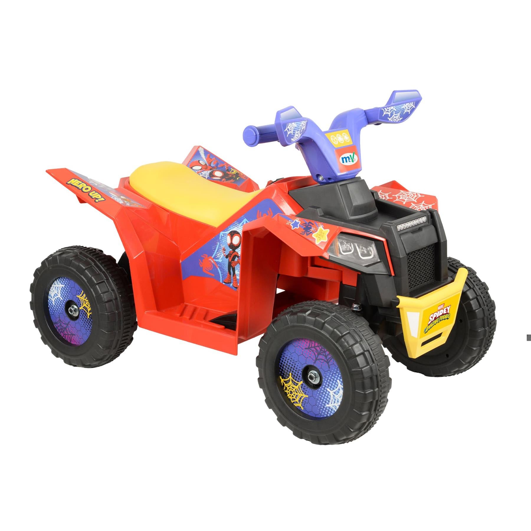 MoVe Spidey and His Amazing Friends 6v Electric Mini Quad Ride On