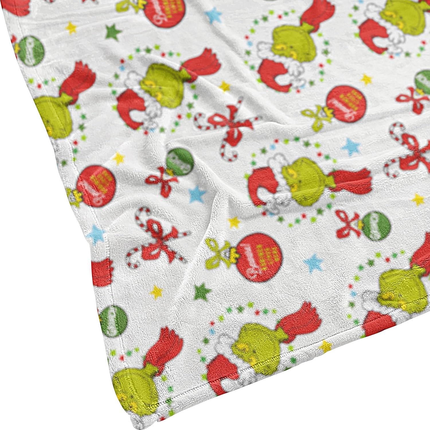 The Grinch Coral Fleece Blanket