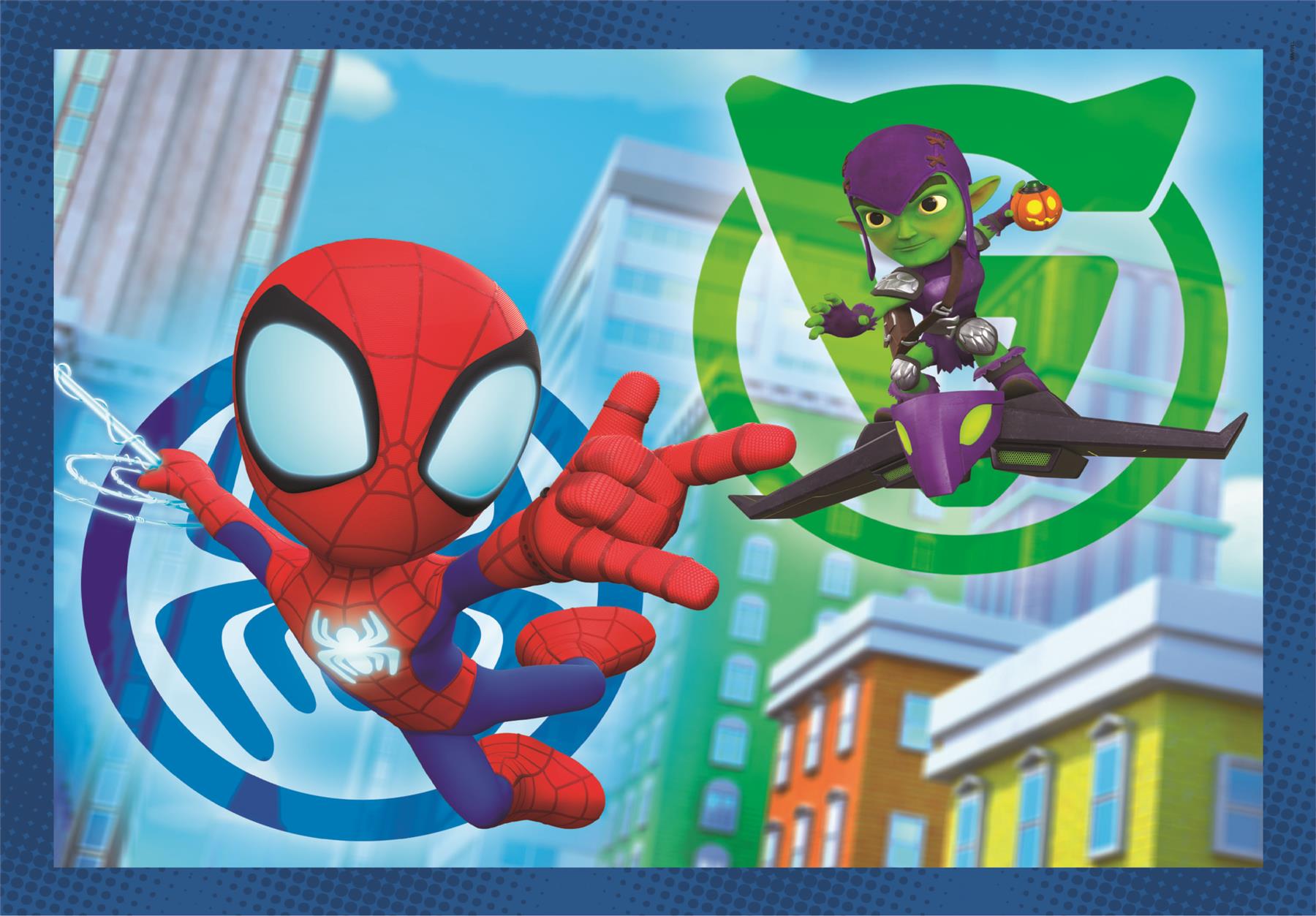 Marvel Spidey And His Amazing Friends 4in1 puzzle