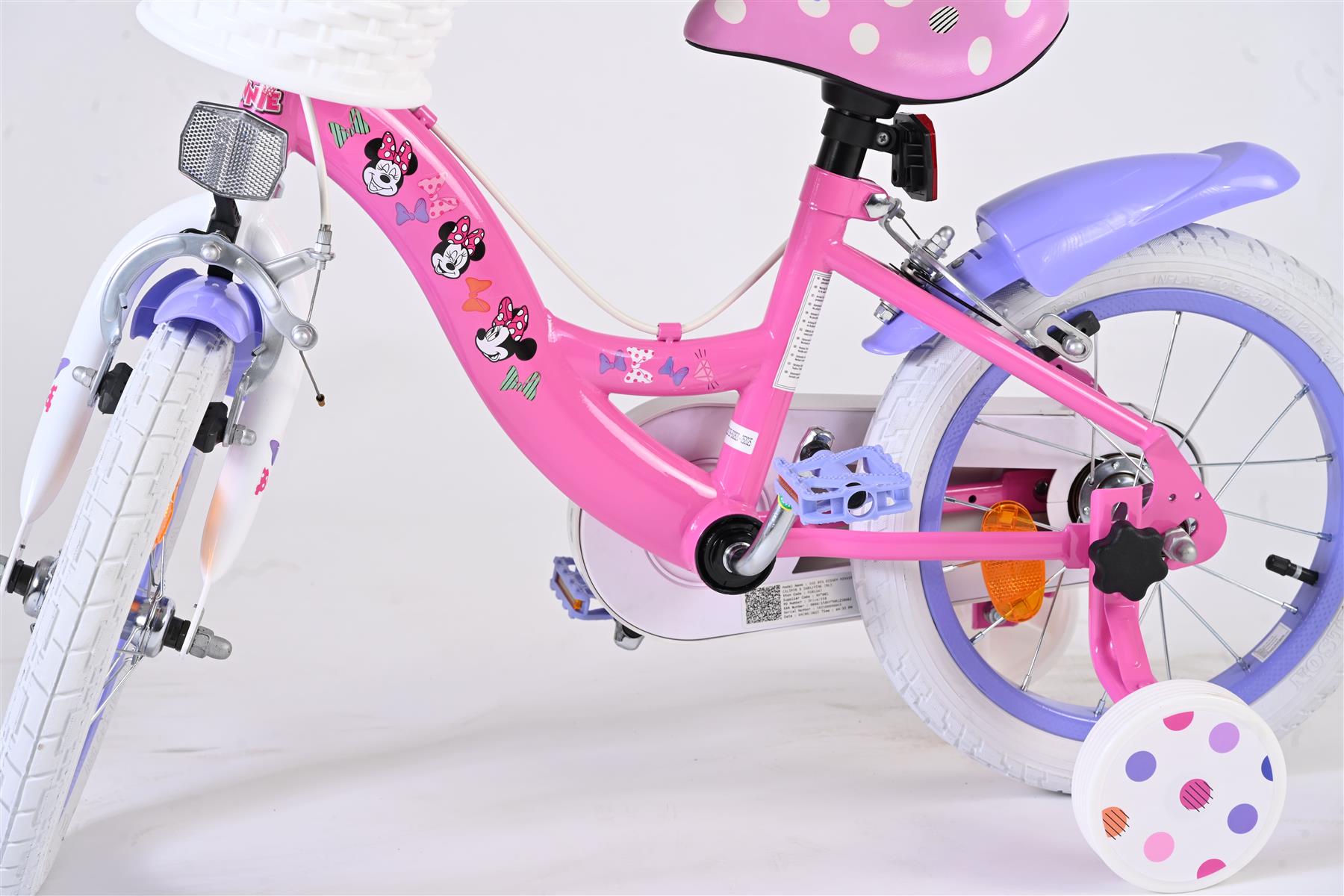 Disney Minnie Children's Two Hand Brakes 14 inch Bike - Pink