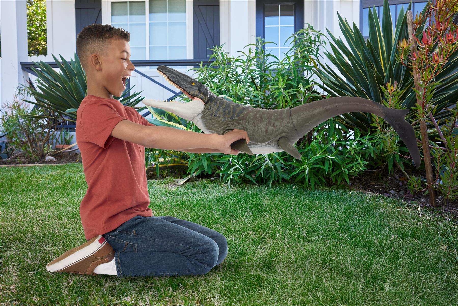 Jurassic World Rebirth Super Colossal Mosasaurus Action Figure