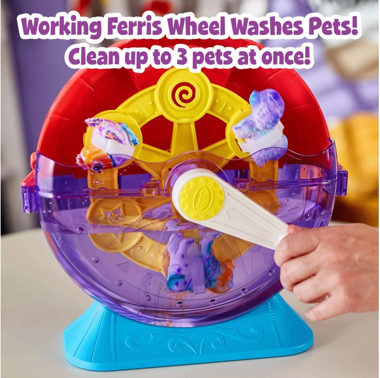 Scribble Scrubbie Pets Spin and Wash Carnival Playset
