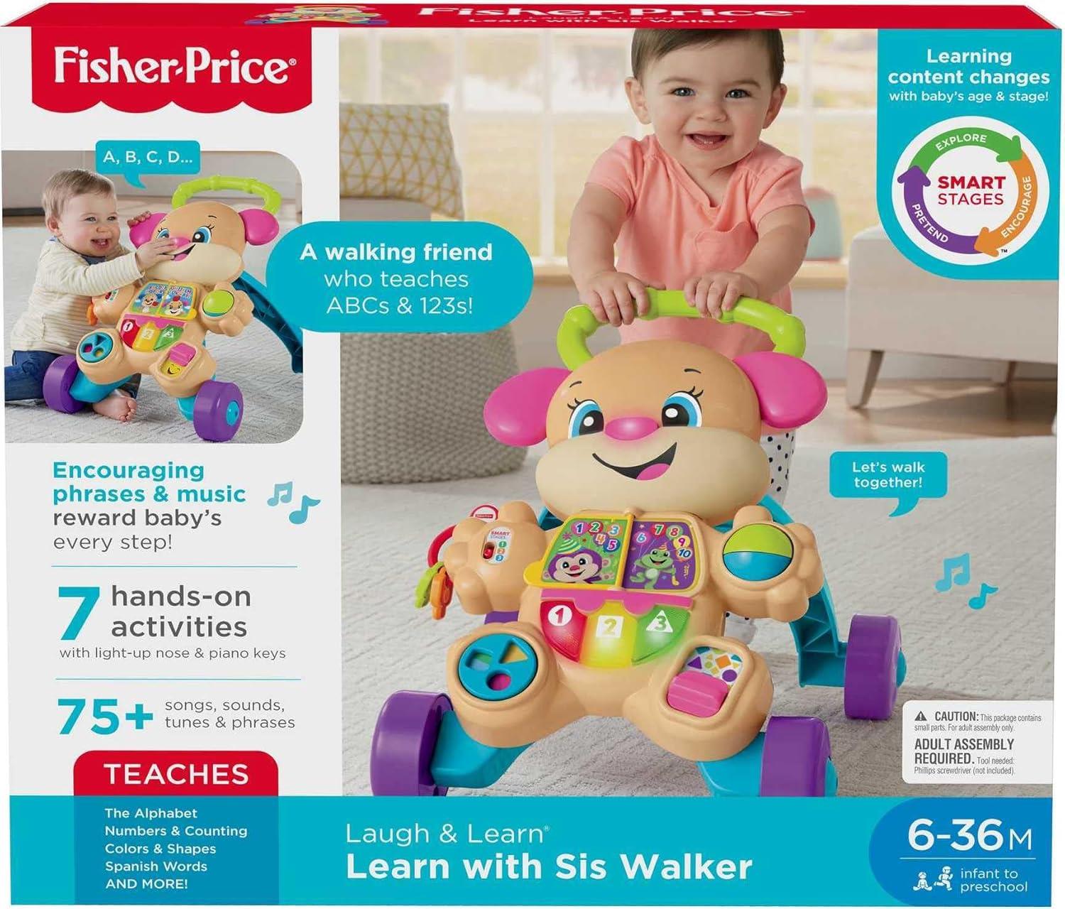 Fisher-Price Laugh and Learn Smart Stages Learn with Sis Walker