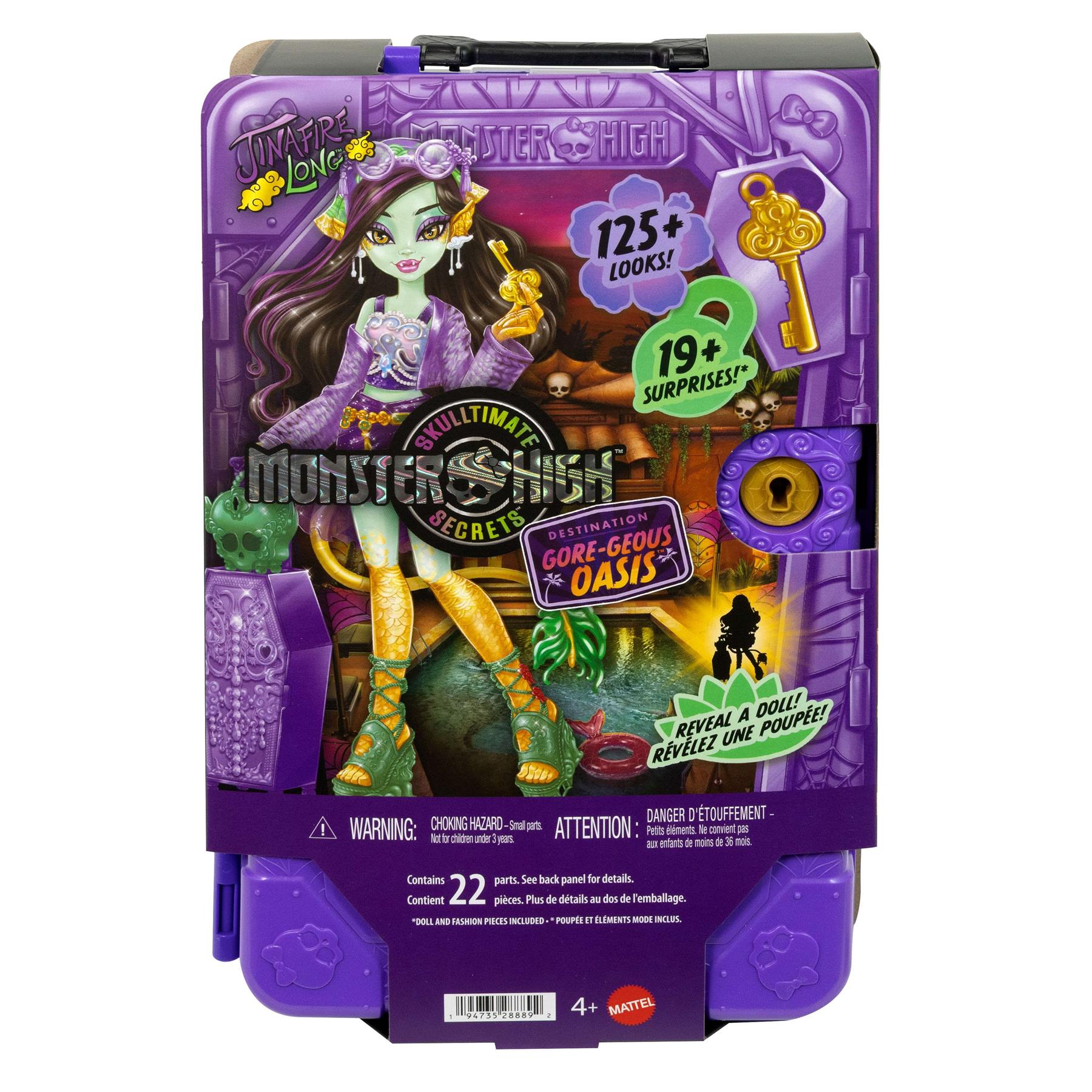 Monster High Skulltimate Secrets Gore-geous Oasis Doll - Jinafire Long
