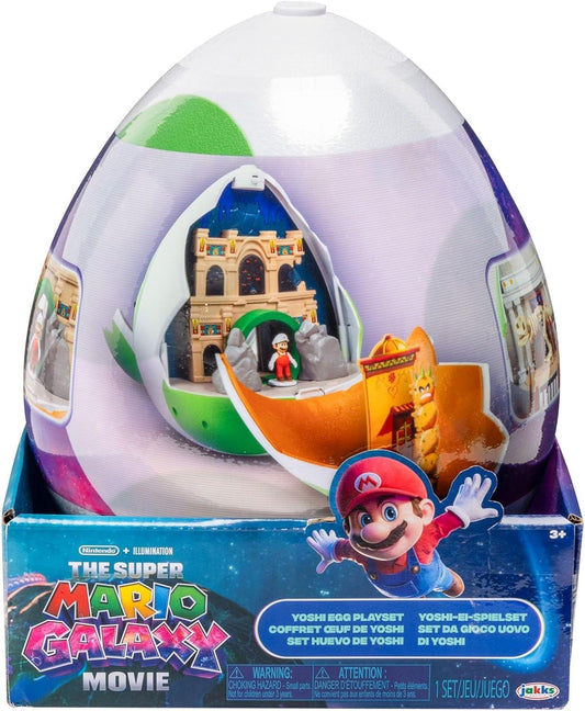 Super Mario Galaxy Movie Yoshi Egg Playset