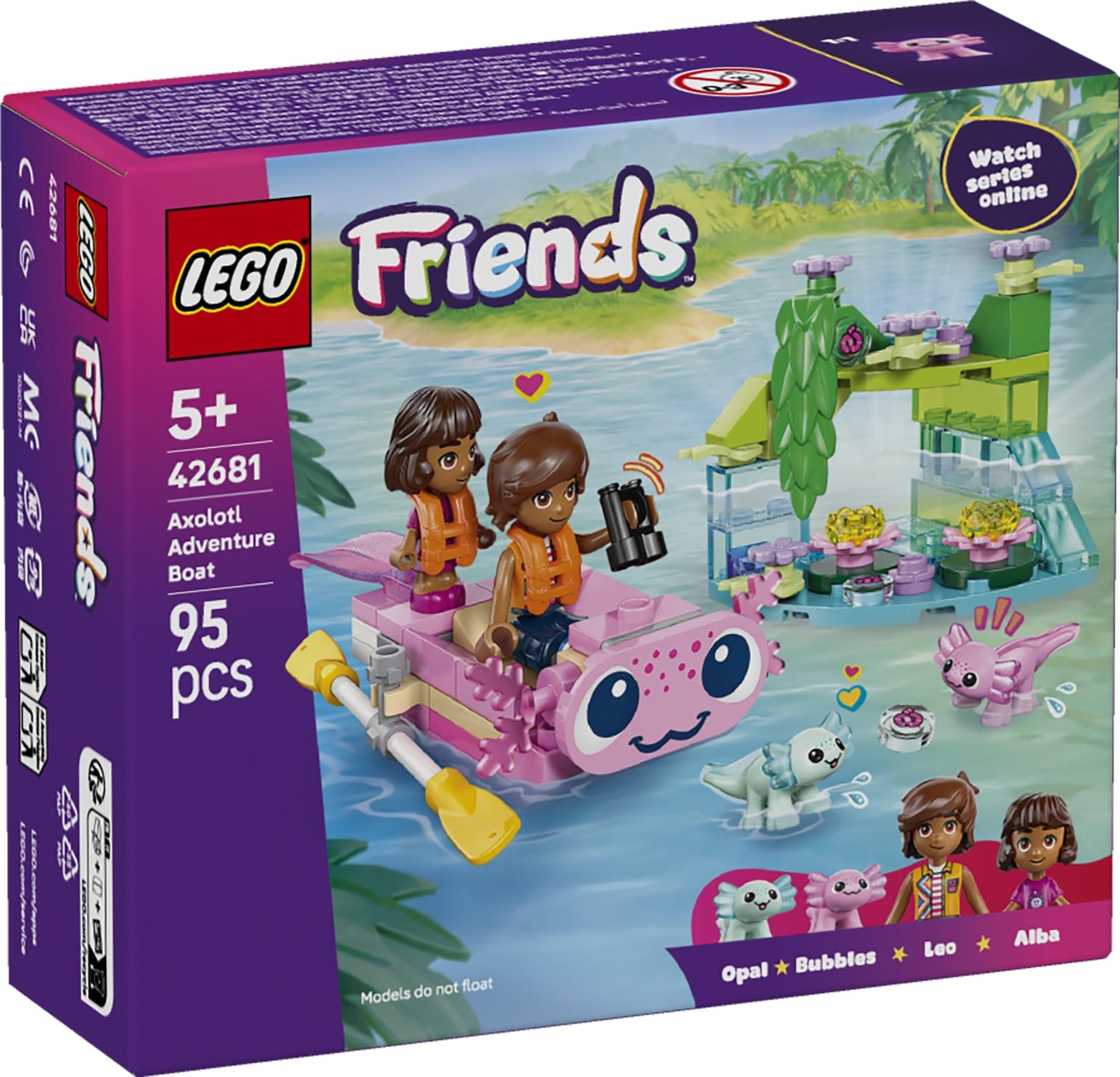 LEGO Friends Axolotl Adventure Boat 42681