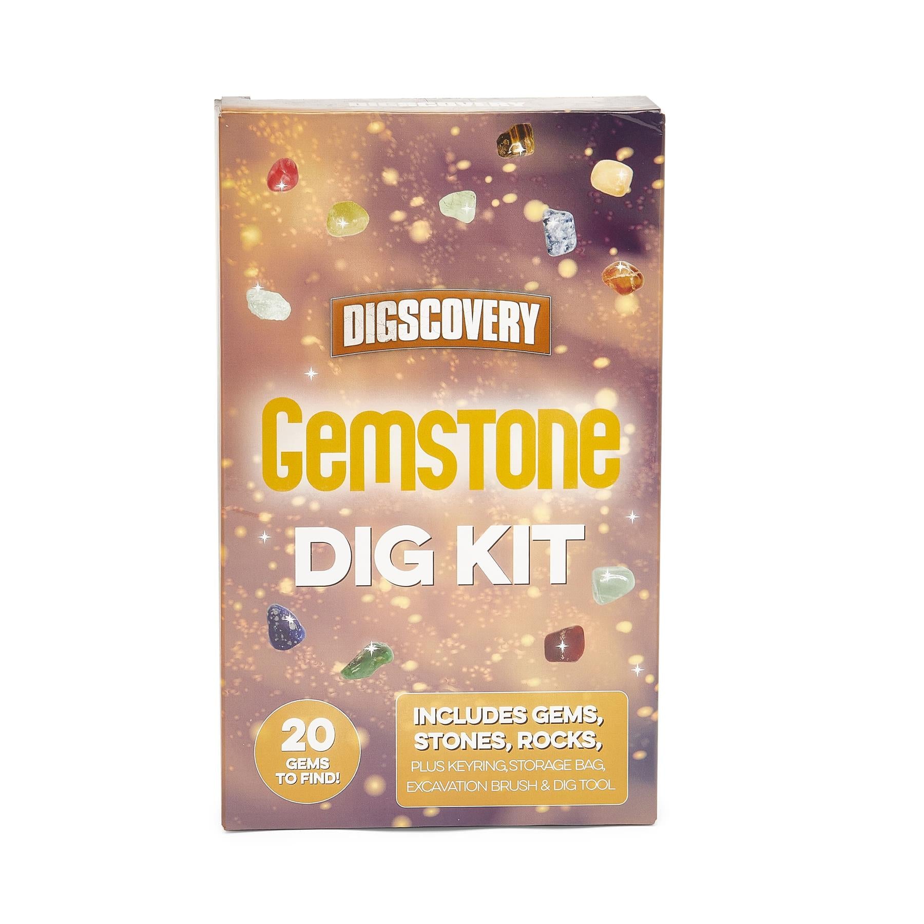 Discovery 20-piece Gem Dig Kit with Accessories
