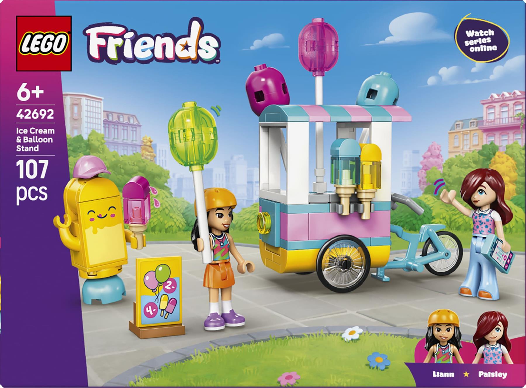 LEGO Friends Ice Cream & Balloon Stand Toy 42692