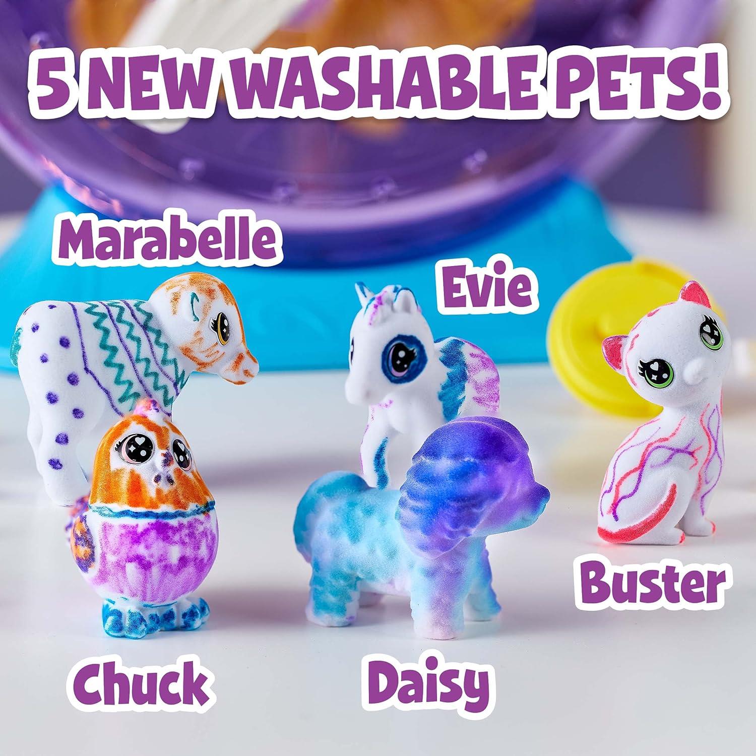 Scribble Scrubbie Pets Spin and Wash Carnival Playset