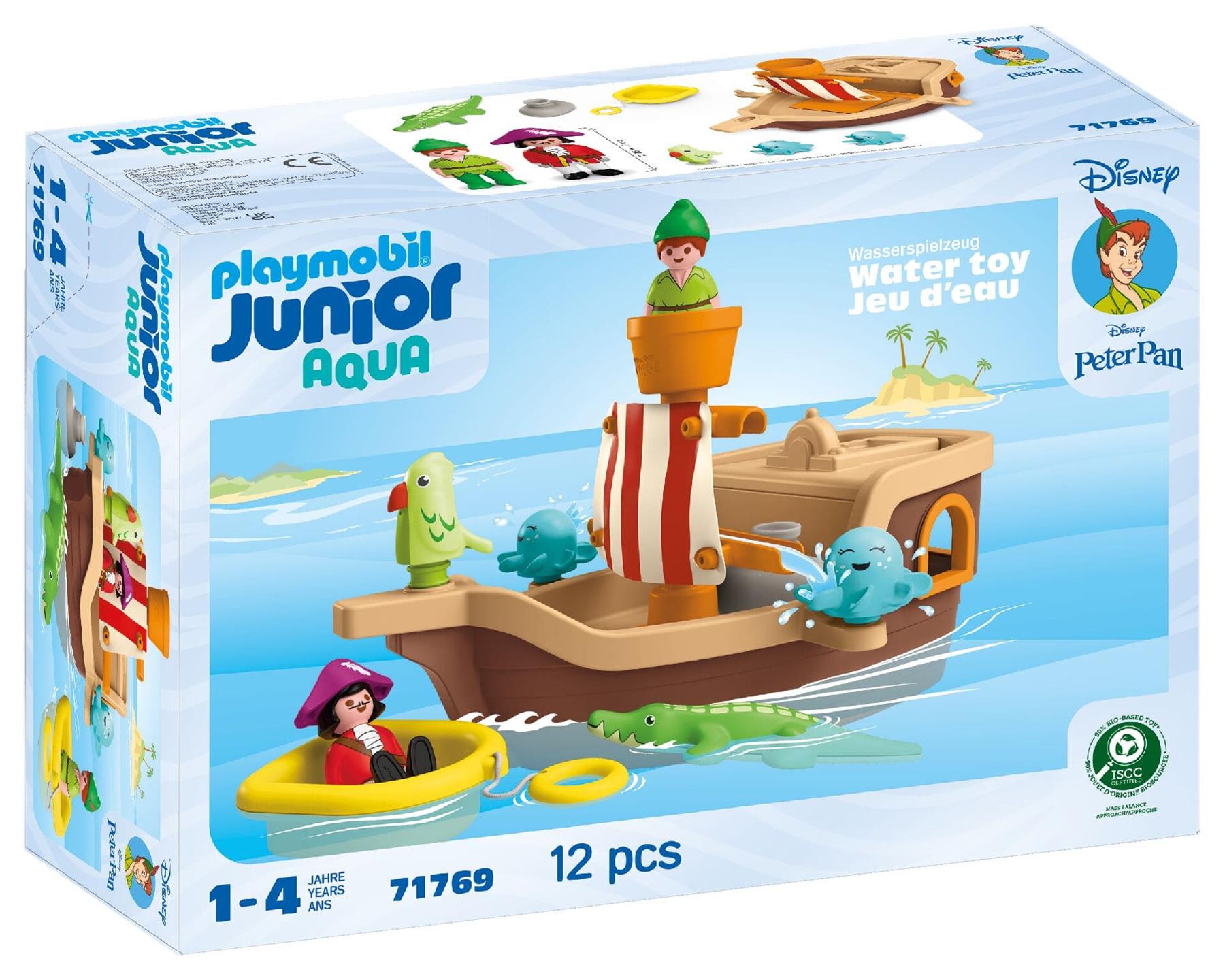 Playmobil 71769 Junior & Disney Peter Pan's Pirate Ship