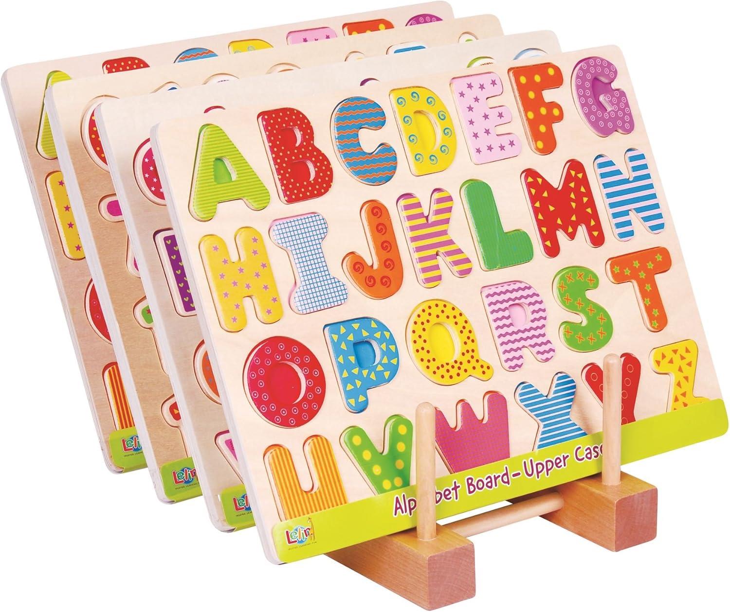 Lelin Wooden Alphabet Board