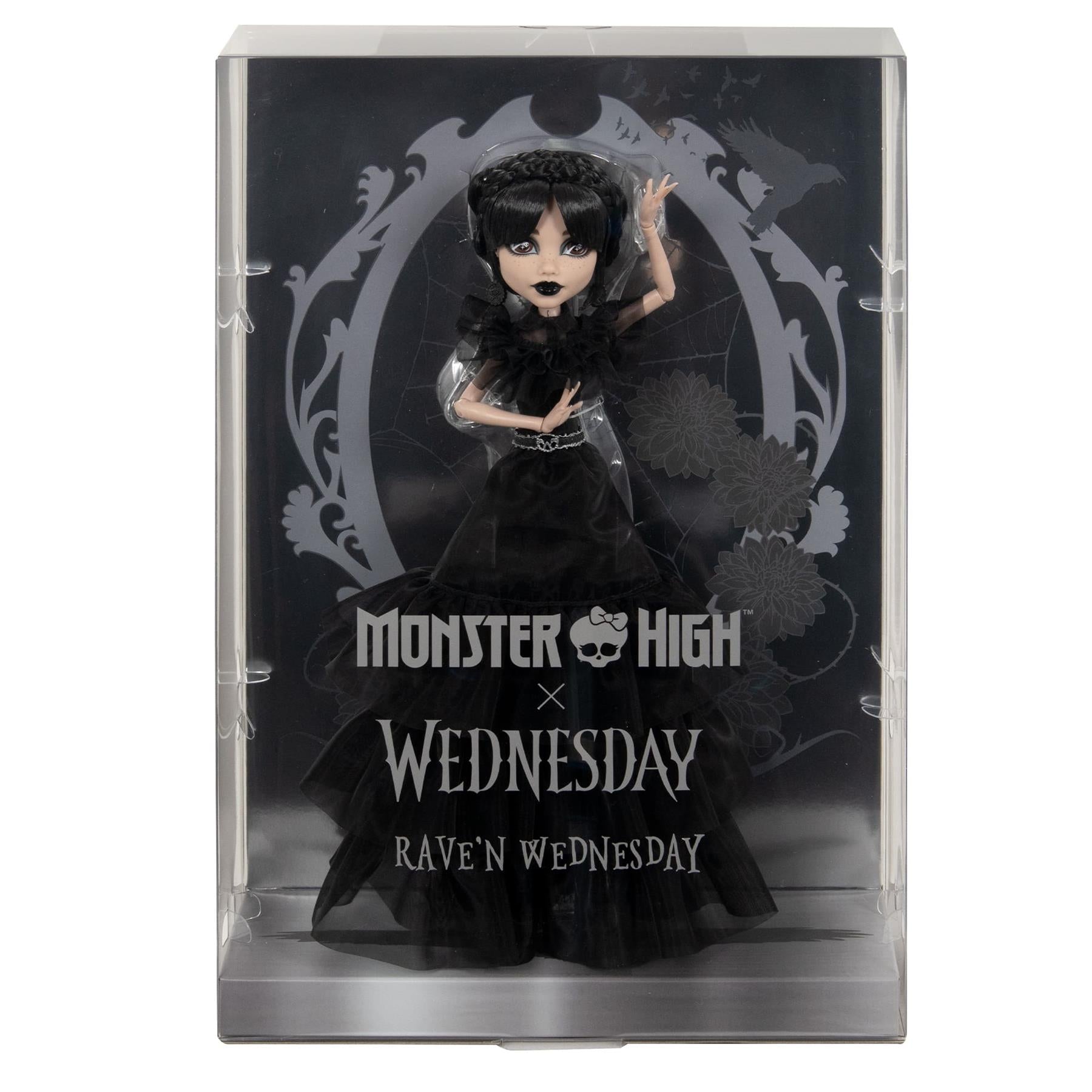 Monster High Wednesday – Rave’N Black Gown Doll