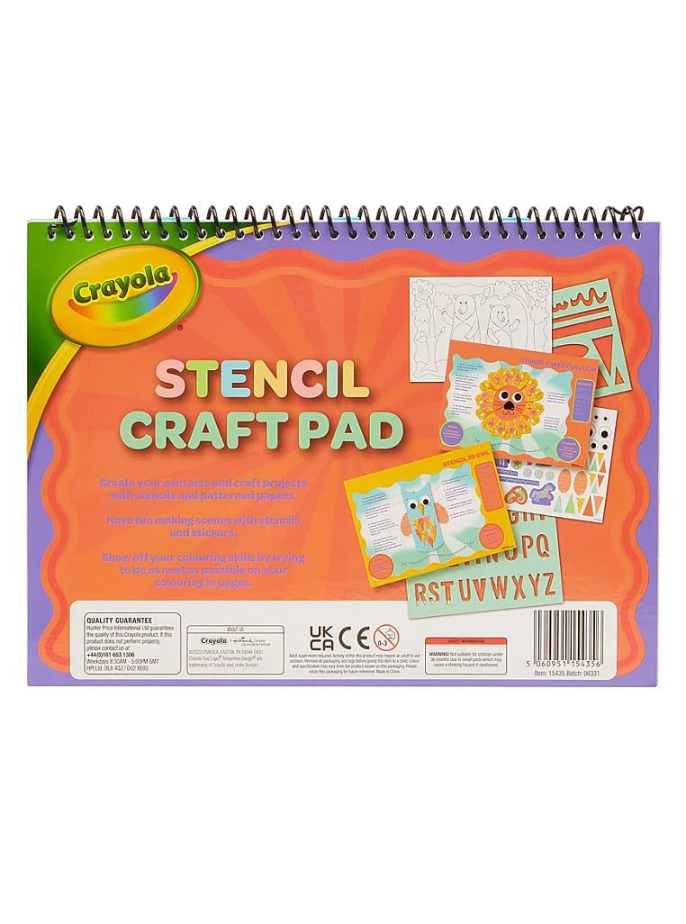 Crayola Stencil Craft Pad