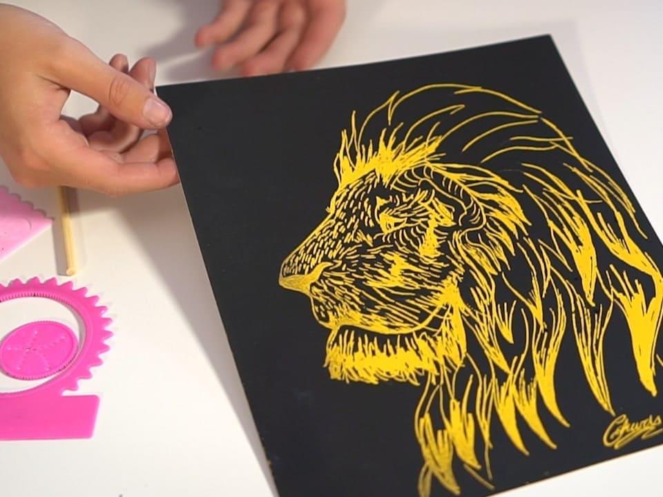 Marvin's Magic Magic Super Bright Scratch Art