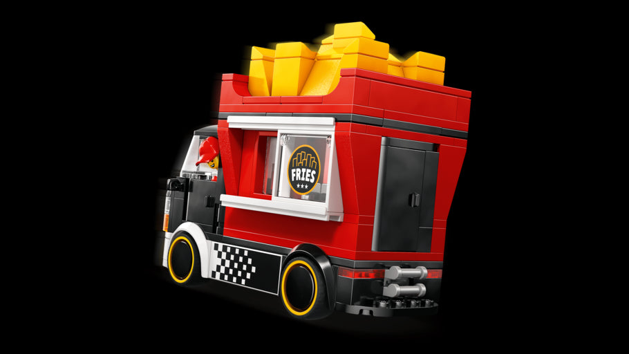 LEGO City Fries Food Truck Toy Building Set 60488
