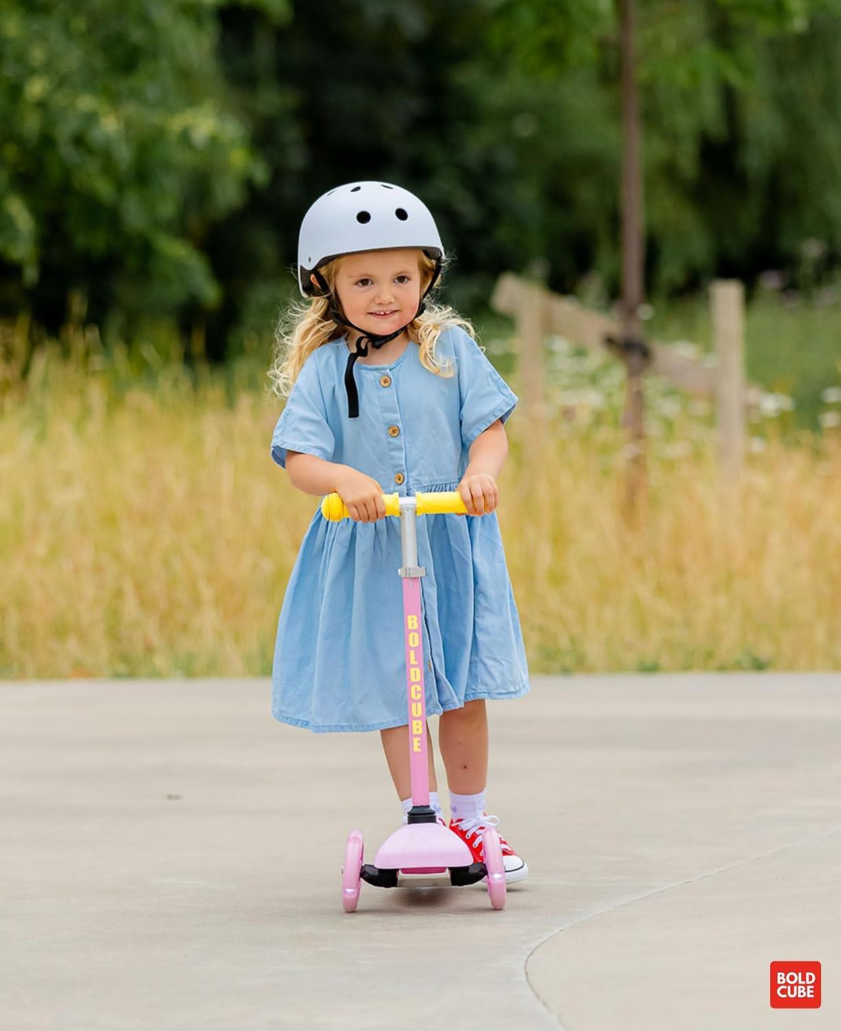 Boldcube Teeny 3 Wheel Scooter - Pink