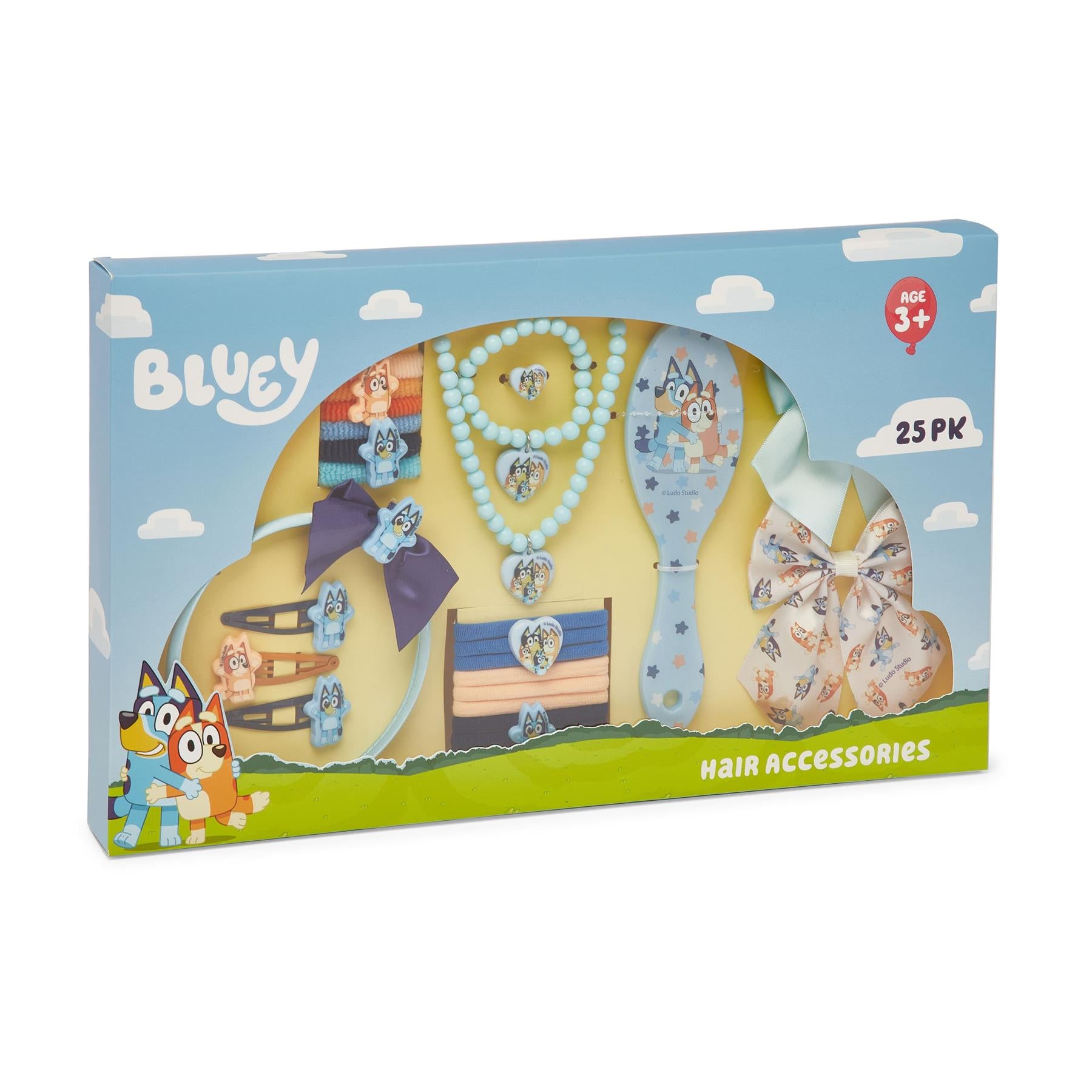 Bluey 25 Piece Hair Accessory Set