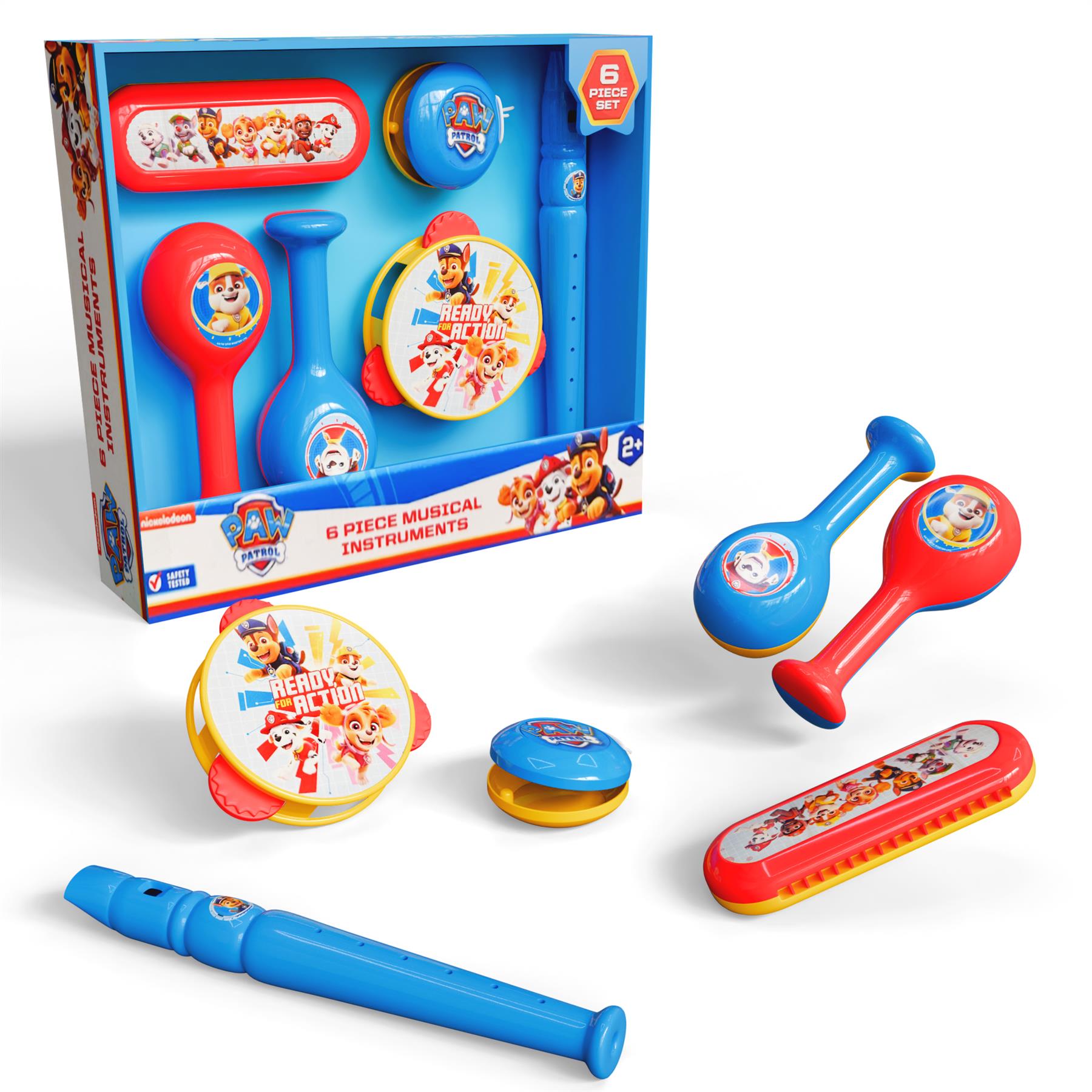 PAW Patrol 6 Piece Toddler Instruments  Set